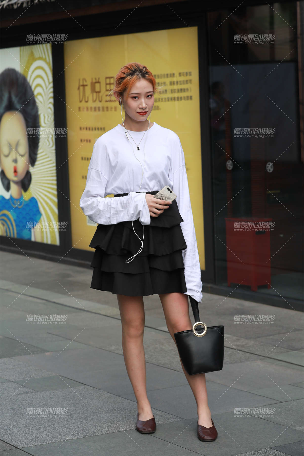 洋溢青春的气息-日更街拍