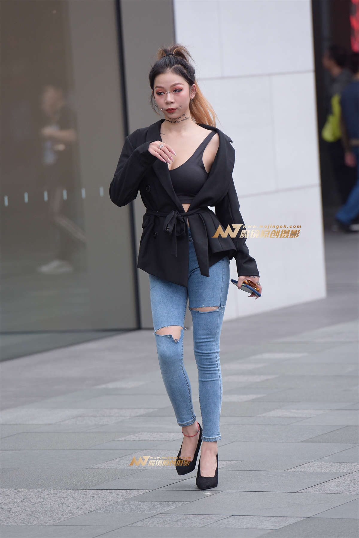 高跟美女-日更街拍