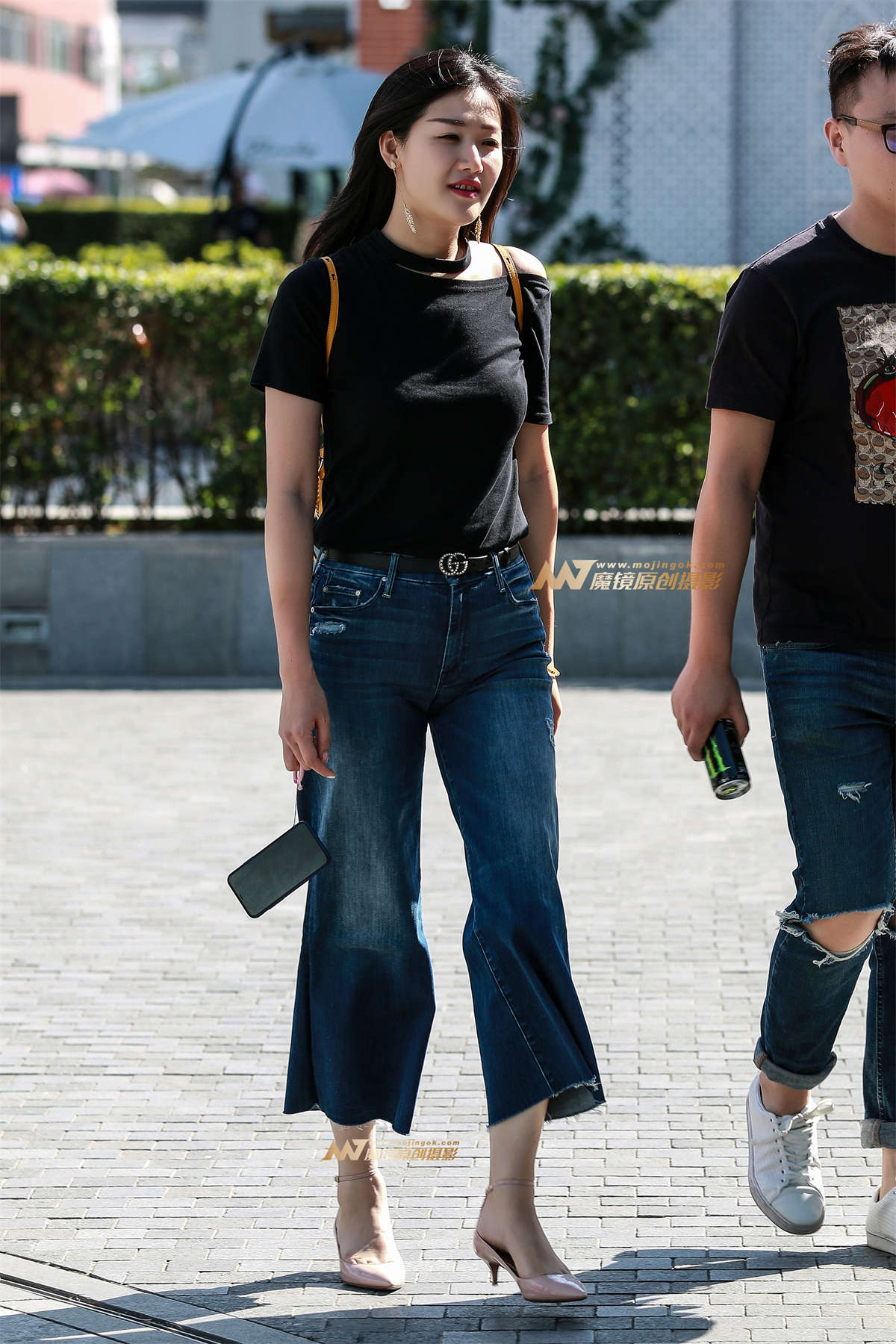 第1354篇★热情甜美牛仔美女★-日更街拍