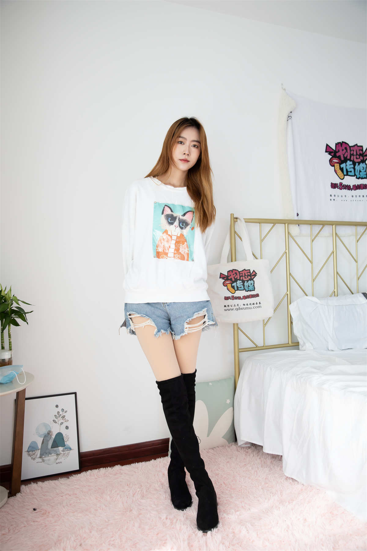 物恋传媒 NO.718期 小鹿-四季一生-日更街拍