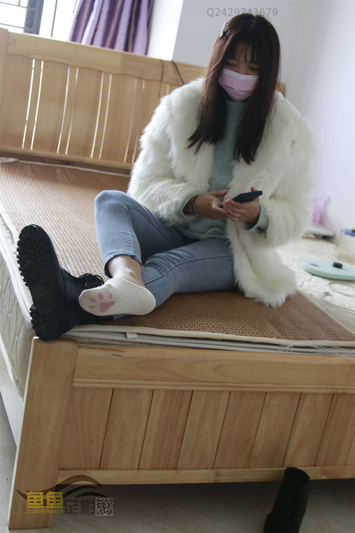 图片[2]-鱼鱼足影No.075 蓉蓉38码-日更街拍