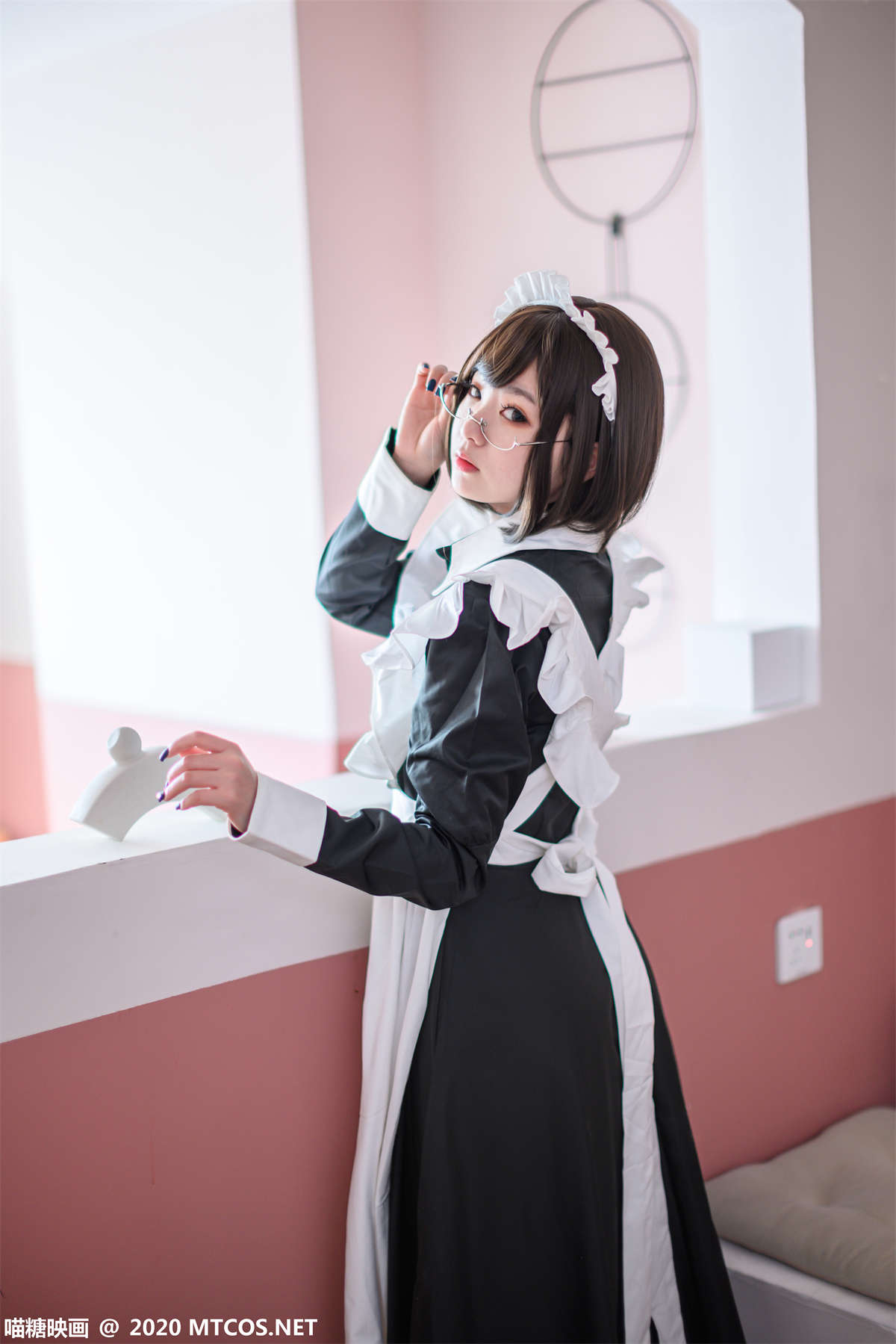 图片[2]-喵糖映画 VOL.212 家有女仆-日更街拍