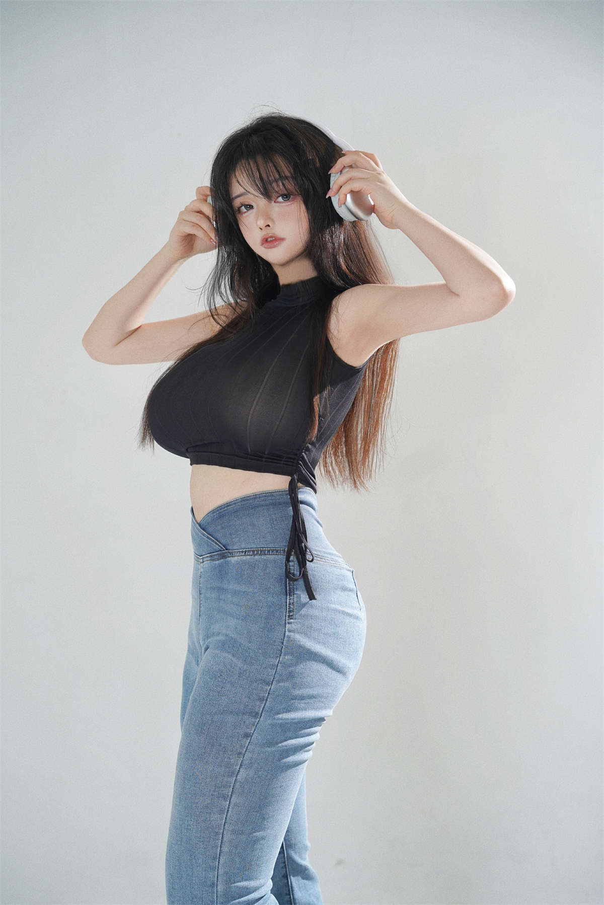 图片[2]-NinJA阿寨寨 No.15 OL液化上衣-日更街拍