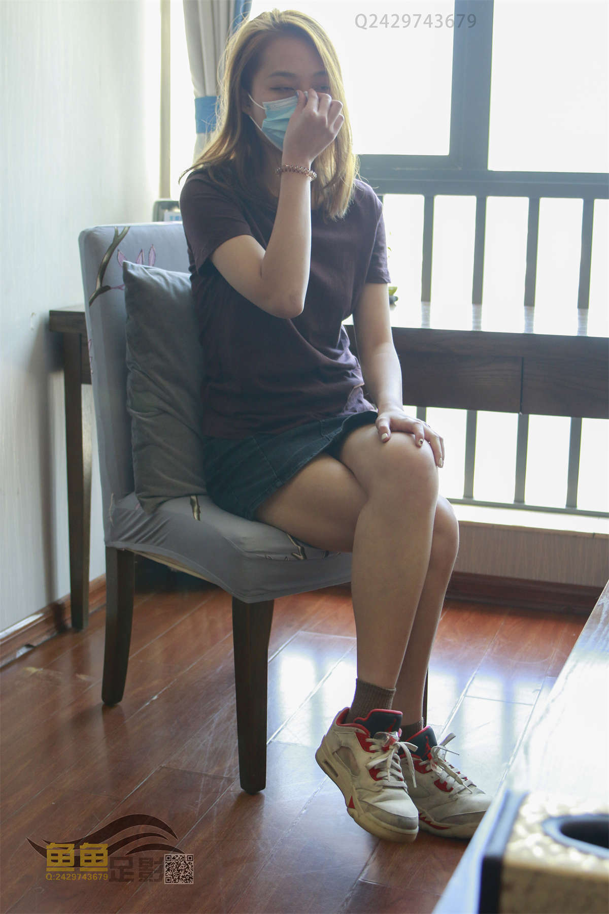 图片[2]-鱼鱼足影No.080 米米39码-日更街拍