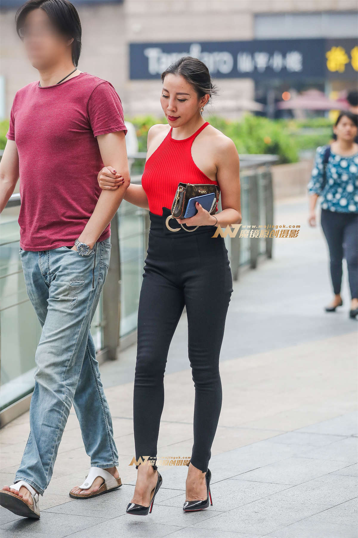 气质高跟熟女-日更街拍