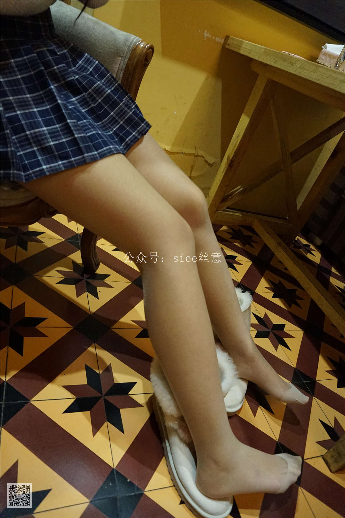 图片[2]-SIEE丝意 NO.020 曦曦肉丝与雪地鞋的情缘-日更街拍
