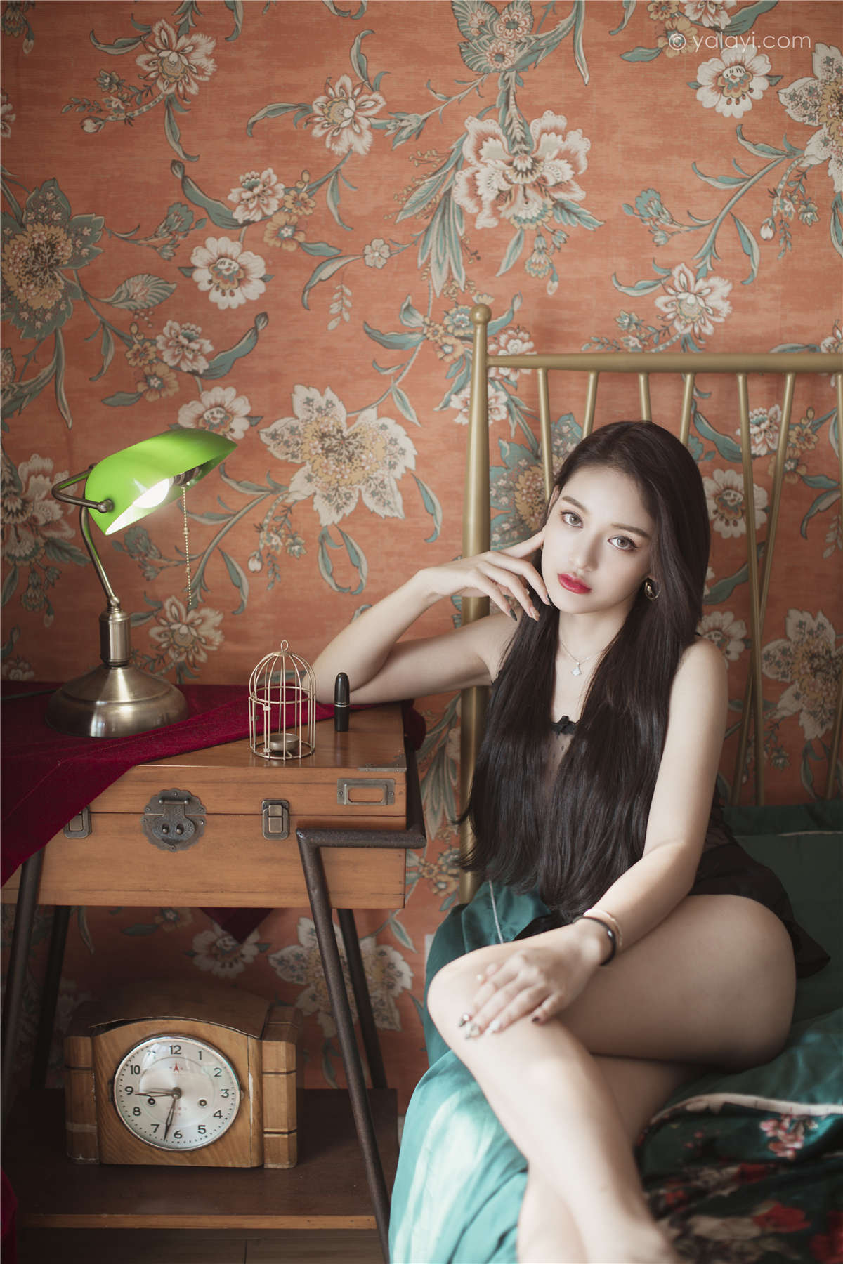 图片[2]-YALAYI雅拉伊 NO.721 刘子炀 面纱-日更街拍