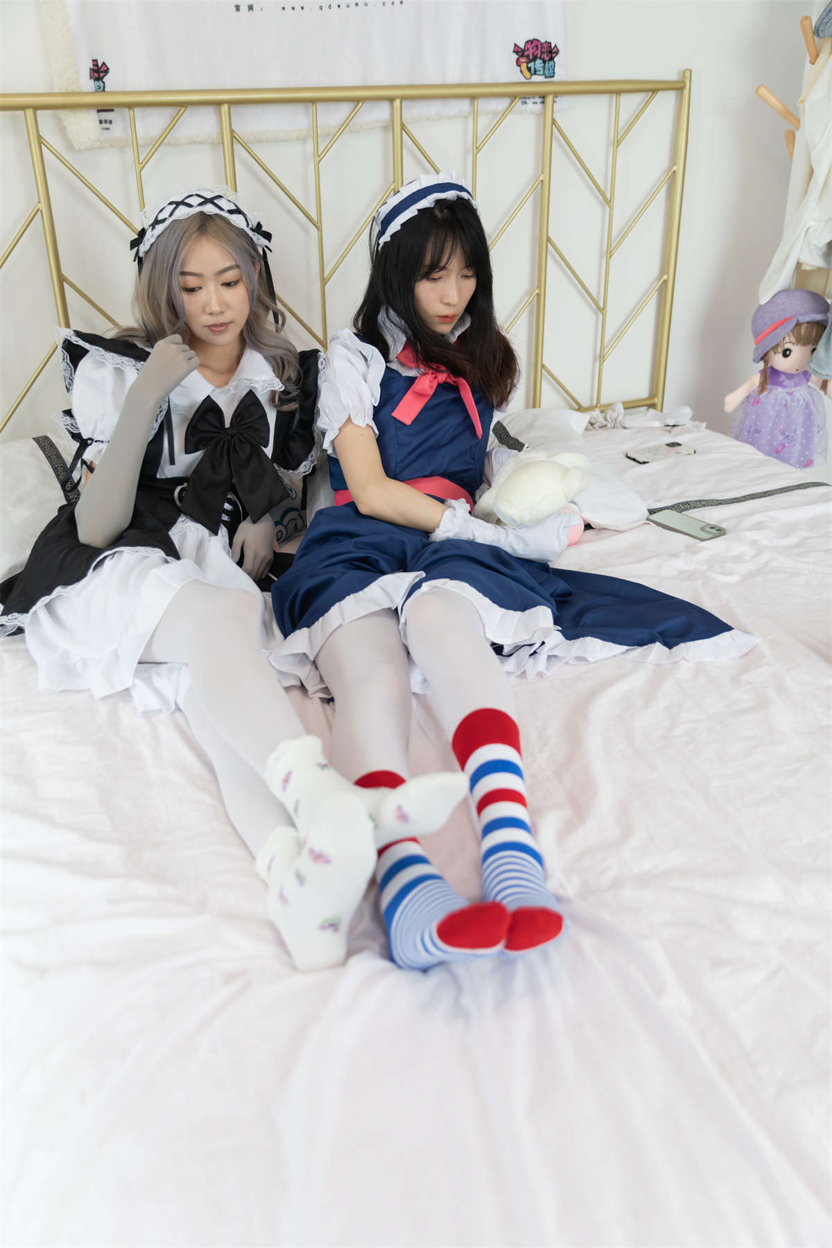 物恋传媒 NO.787 猫耳&小鹿-苍穹的云-日更街拍