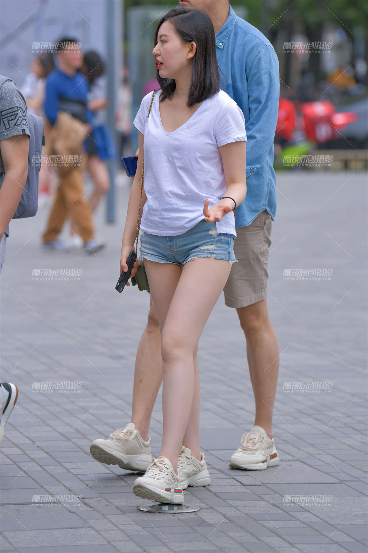 【红石赛帖】性感热裤-日更街拍