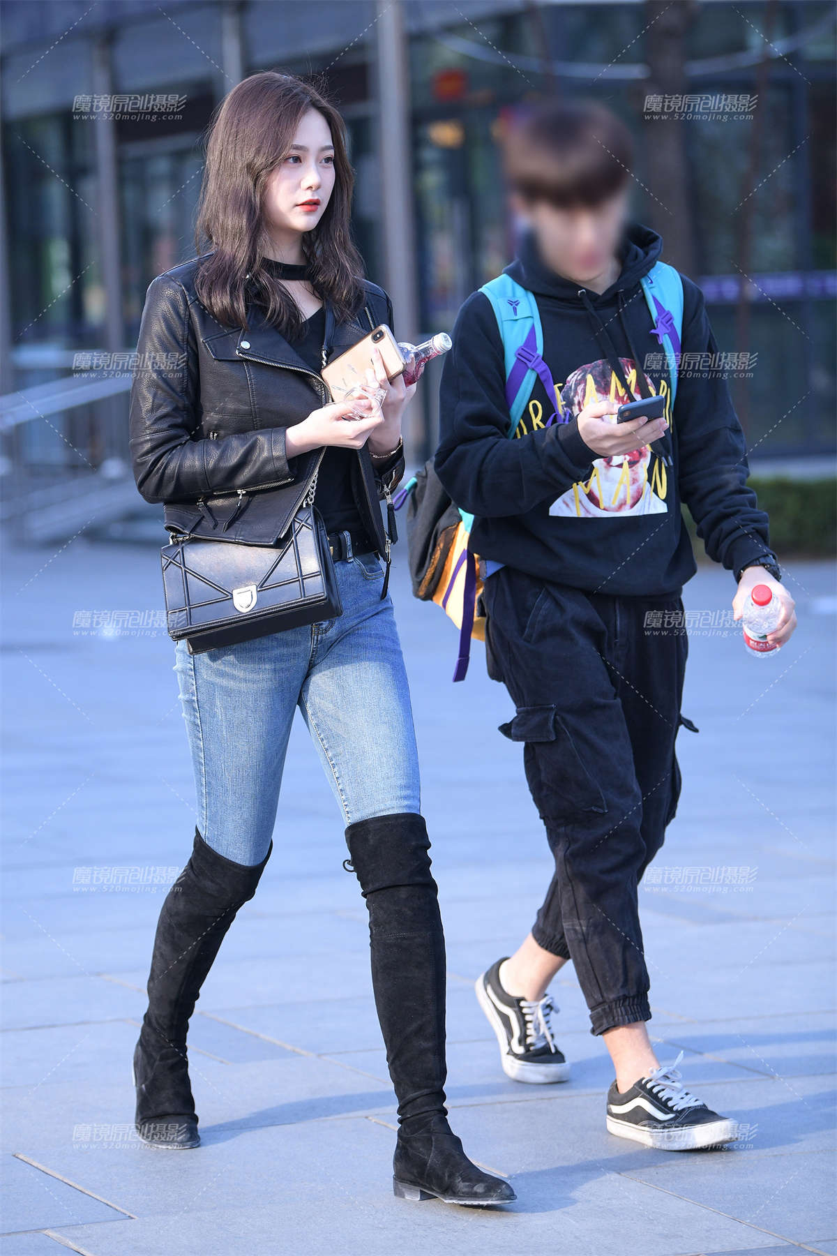 紧牛小仙女-日更街拍