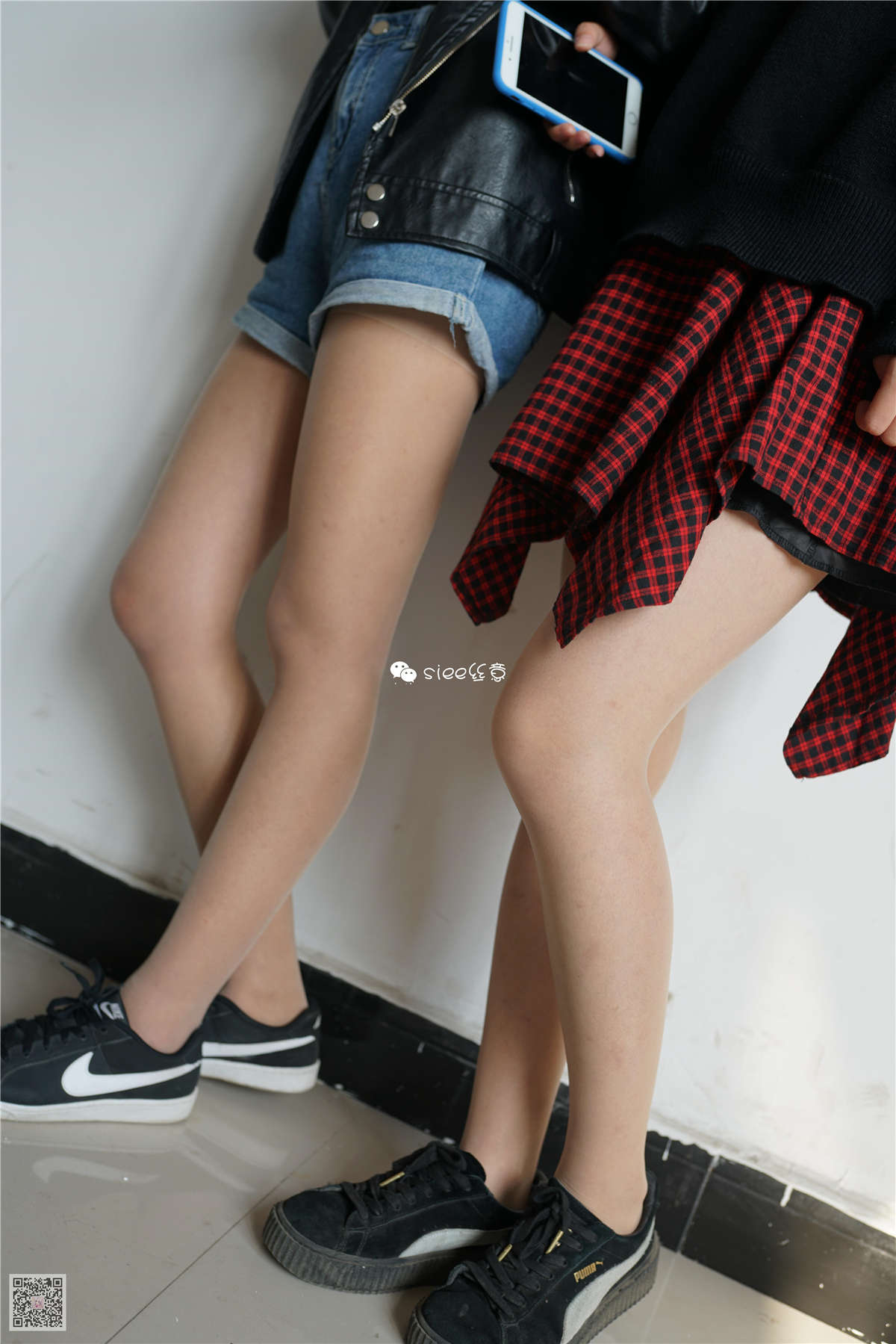 SIEE丝意 NO.283 静静&素素 闺蜜的薄丝插图1