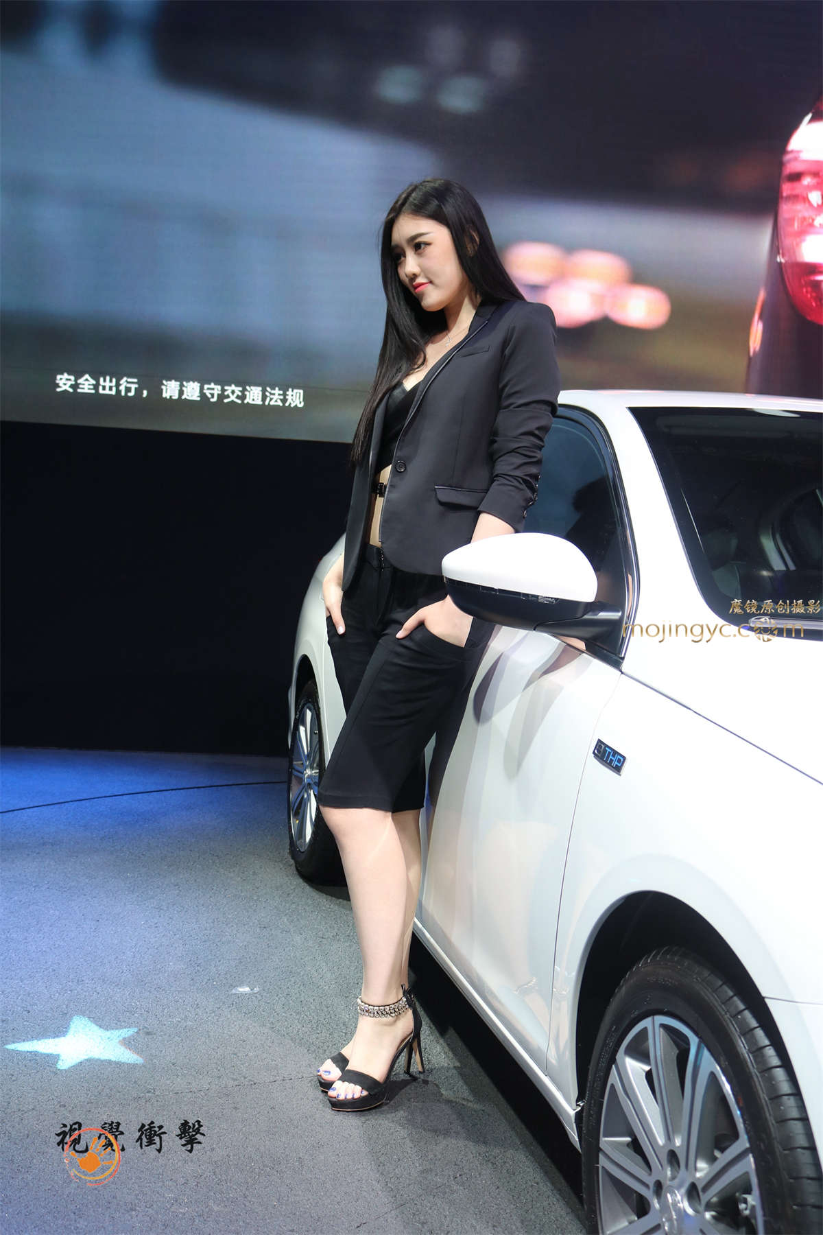 图片[2]-靓丽秀发 车模 【13p-日更街拍