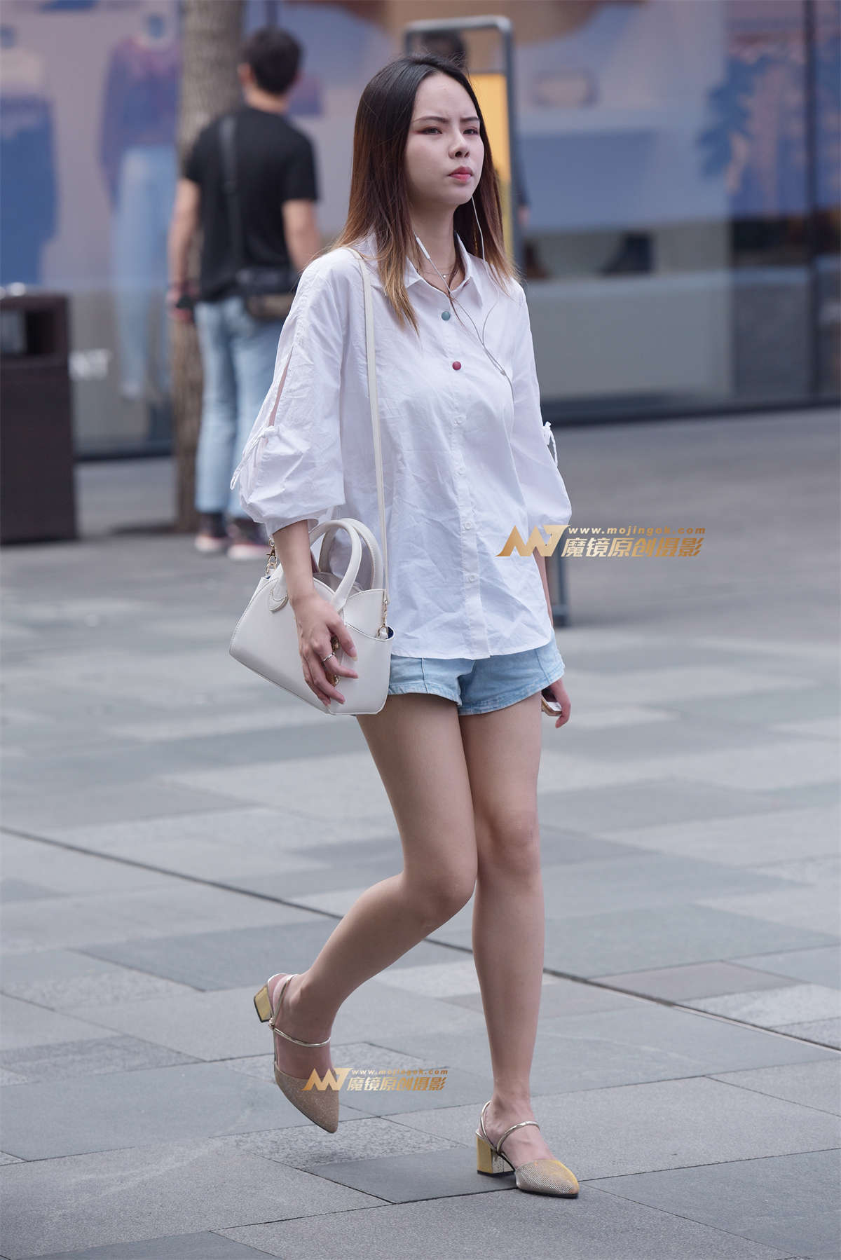 长腿美女-日更街拍