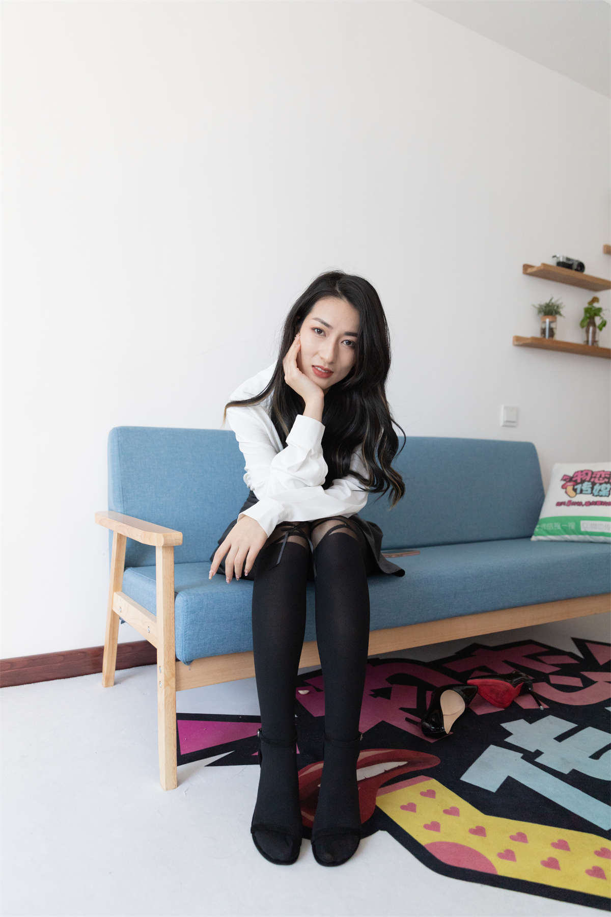 图片[2]-物恋传媒 NO.789 小茶-林花谢春红-日更街拍