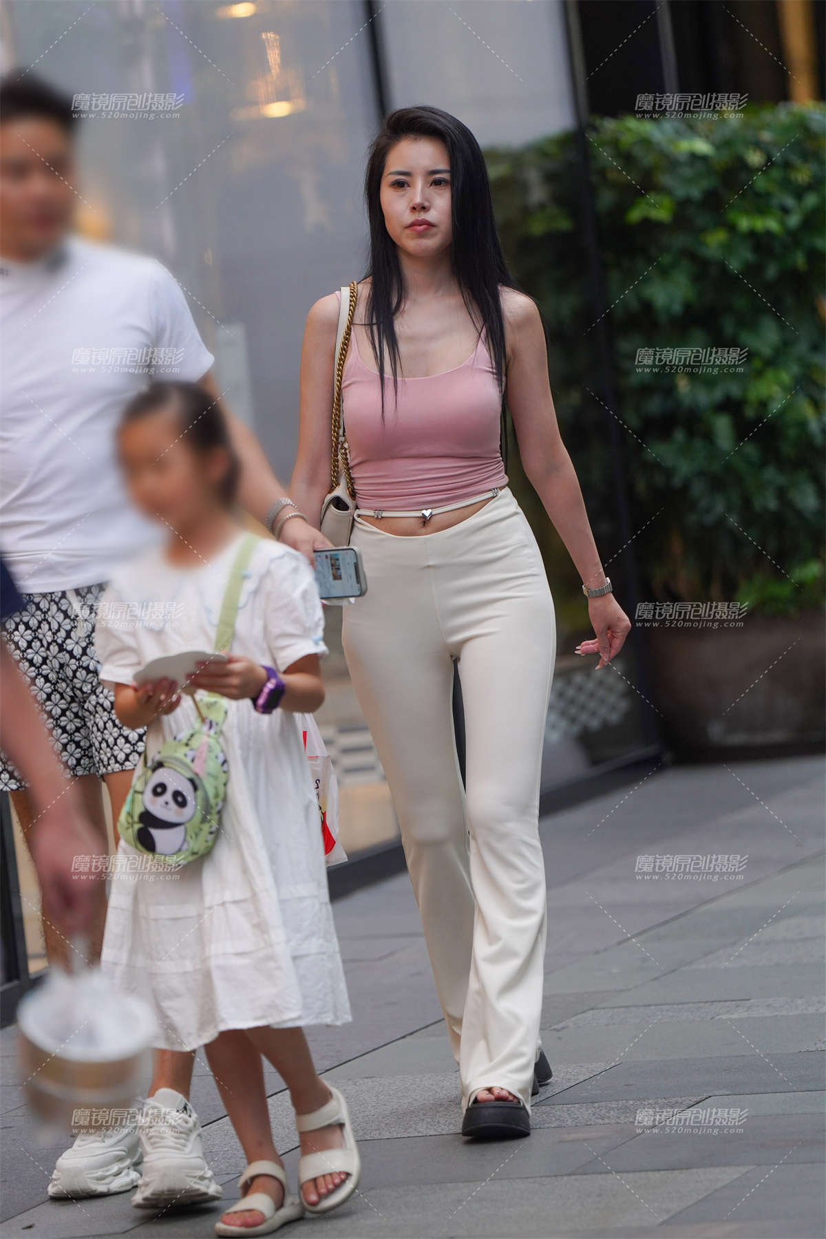 图片[2]-魅力白裤-日更街拍