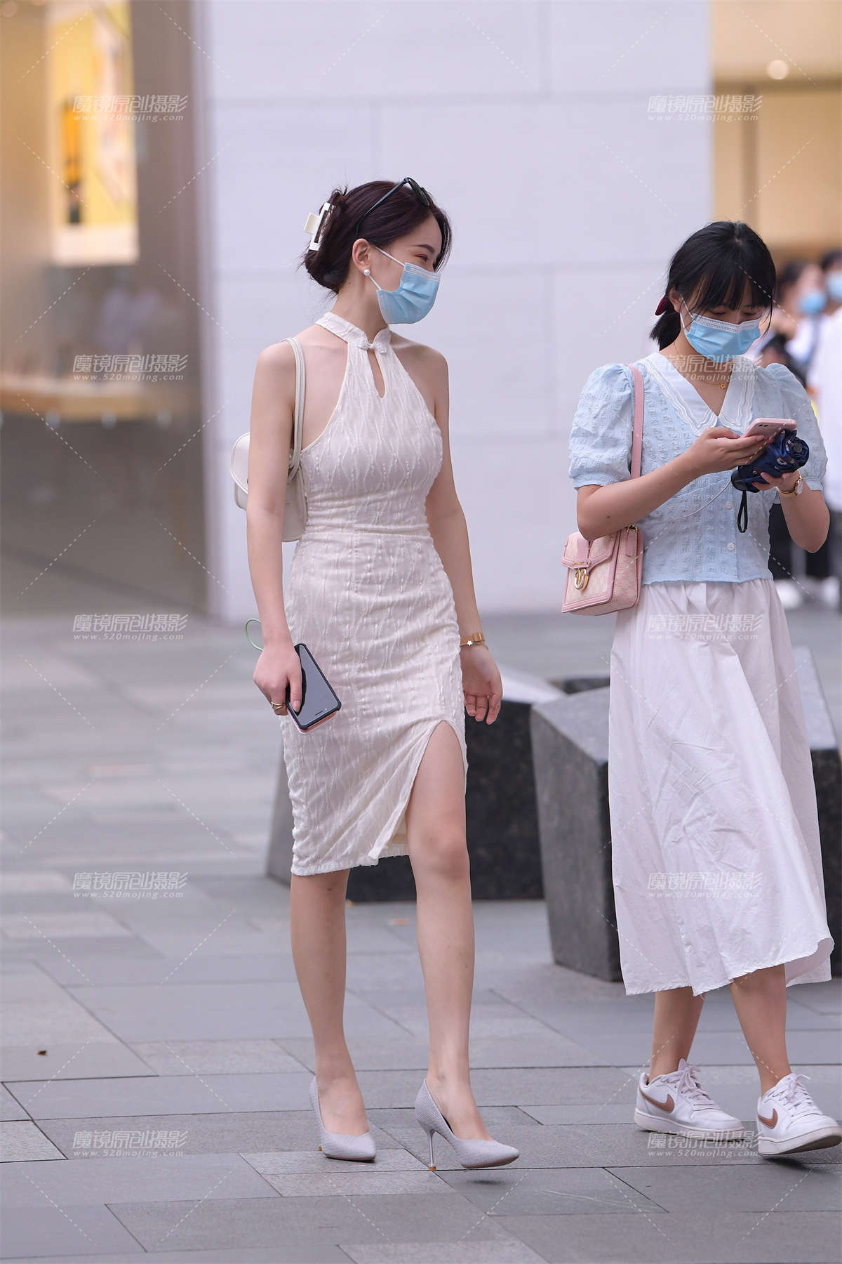 好身材的高跟美女-日更街拍