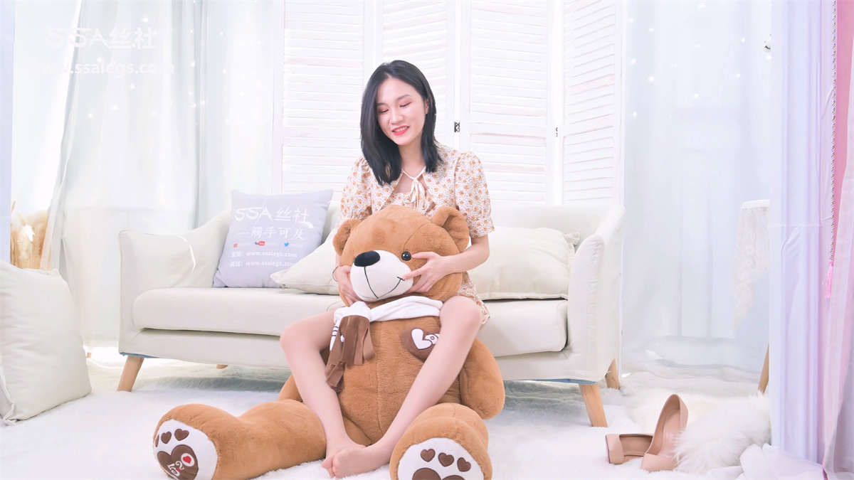 SSA丝社视频 NO.0036 晶晶 肉丝袜-日更街拍