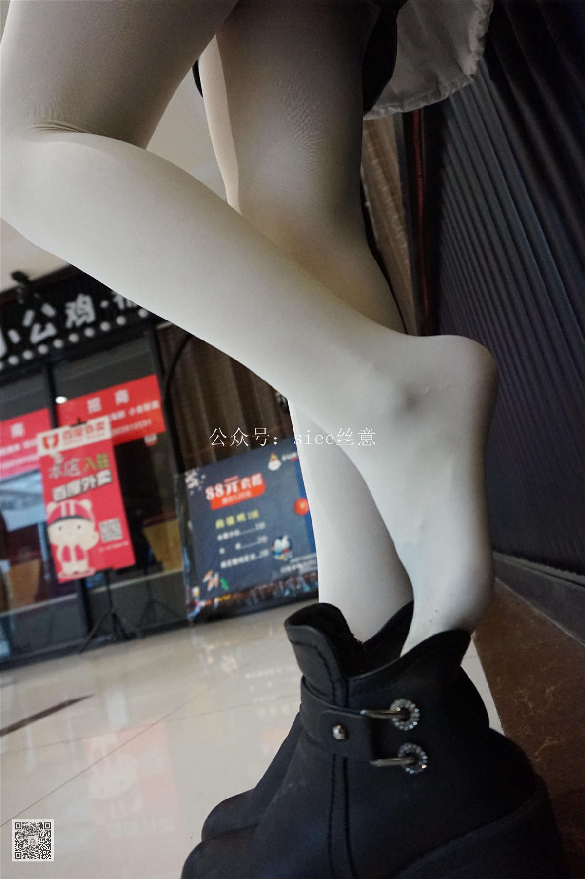 图片[2]-SIEE丝意 NO.023 思思 冬日的白丝-日更街拍