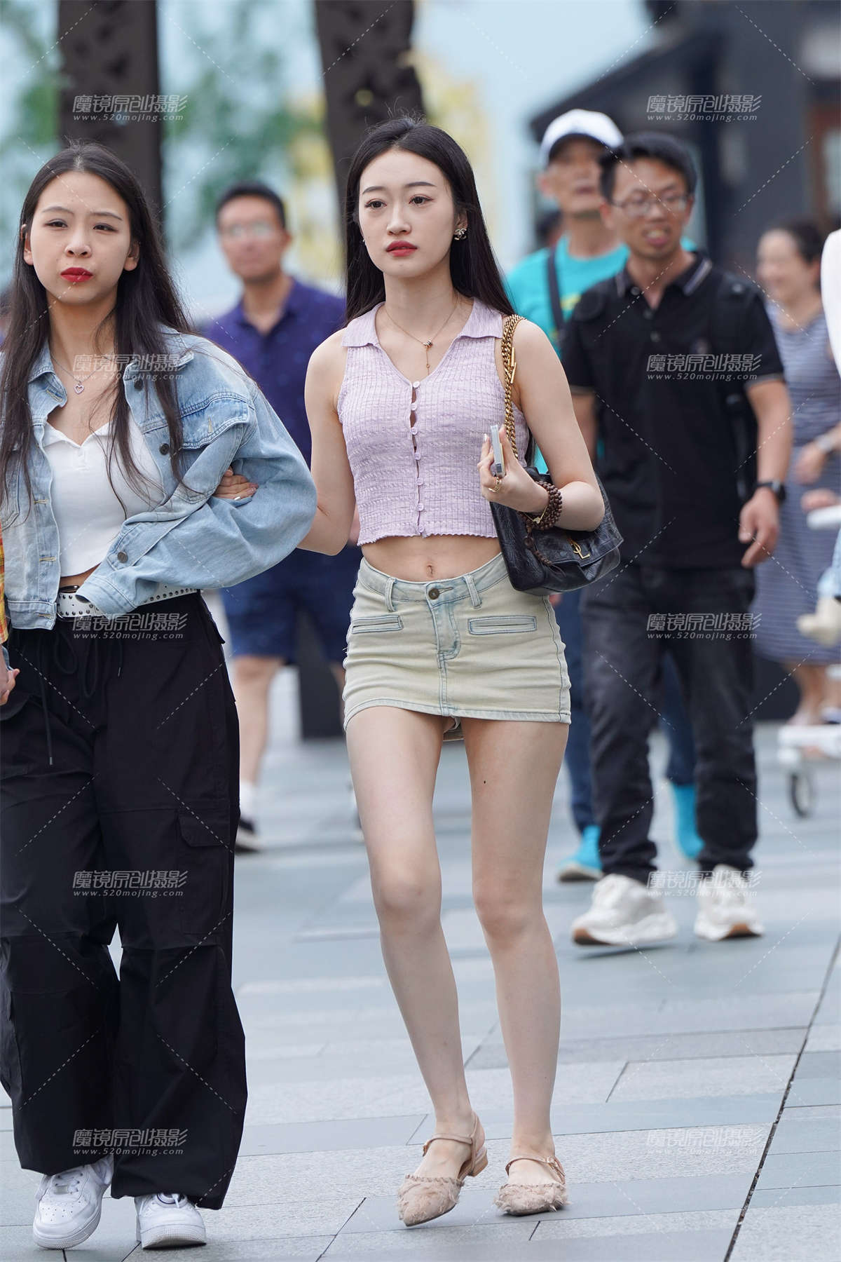 图片[2]-紧牛包臀裙-日更街拍