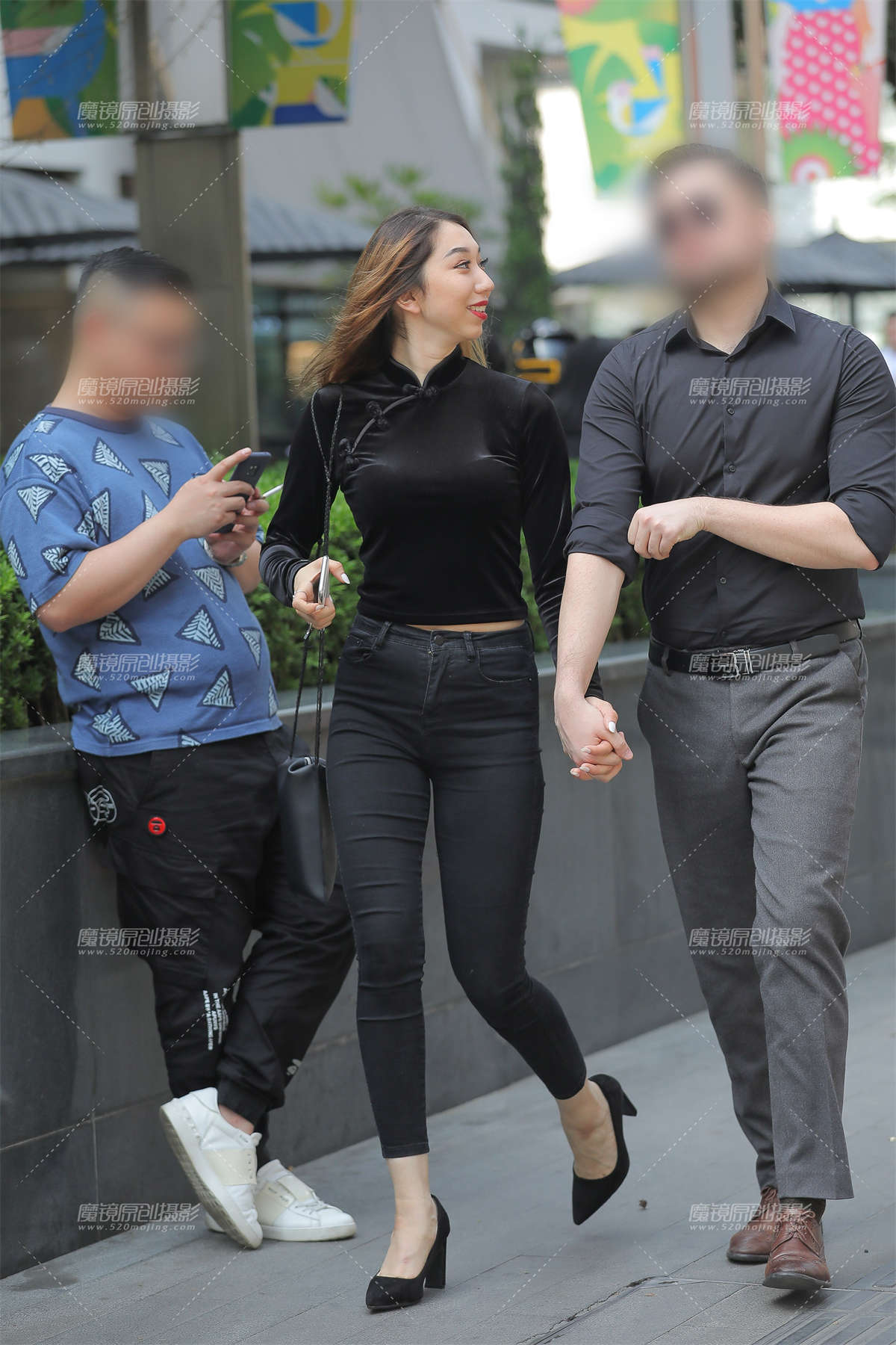 【凯恩赛贴】黑衣牛仔-日更街拍