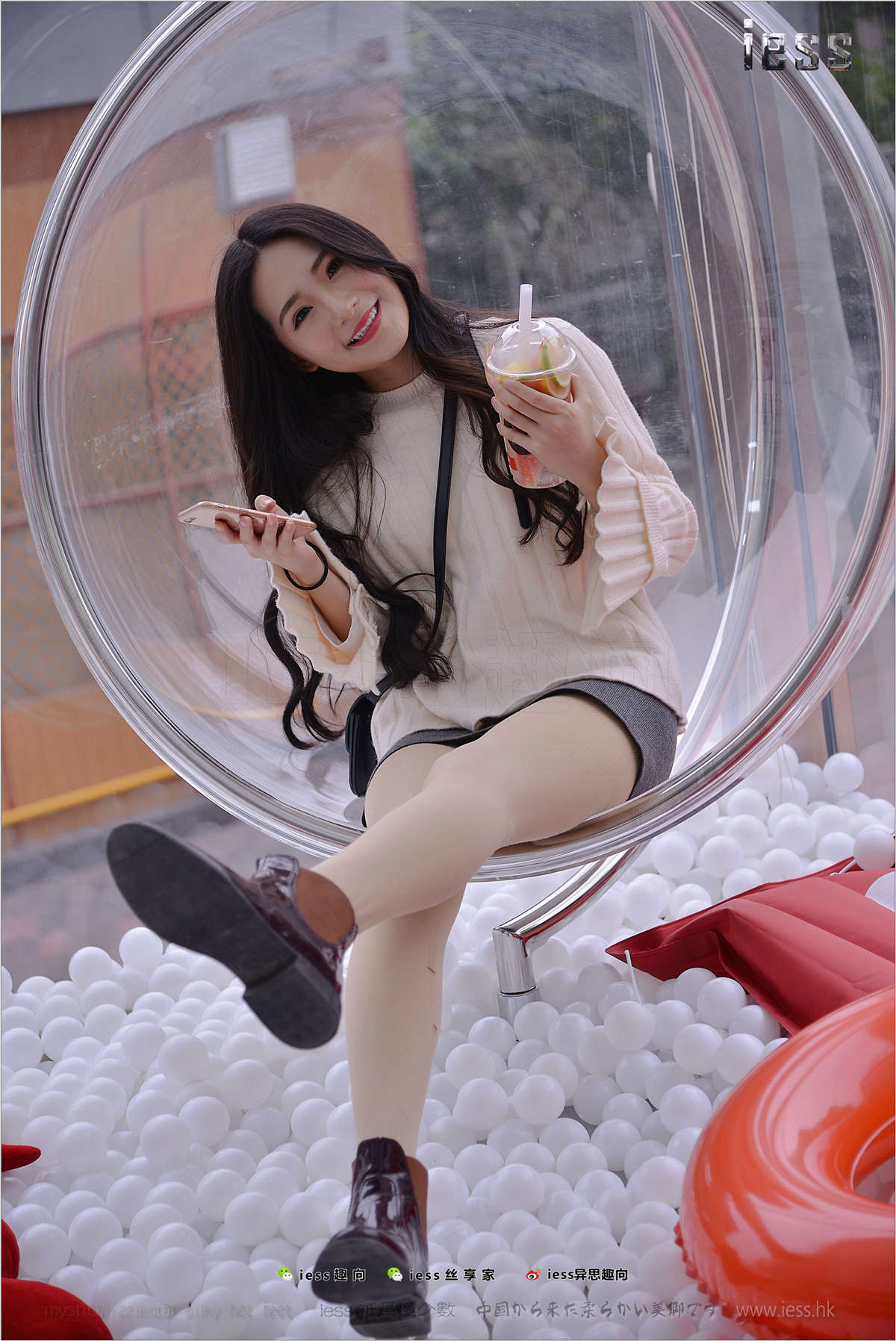 图片[2]-IESS异思趣向 丝足便当176期：卧槽，裤袜 幸子-日更街拍