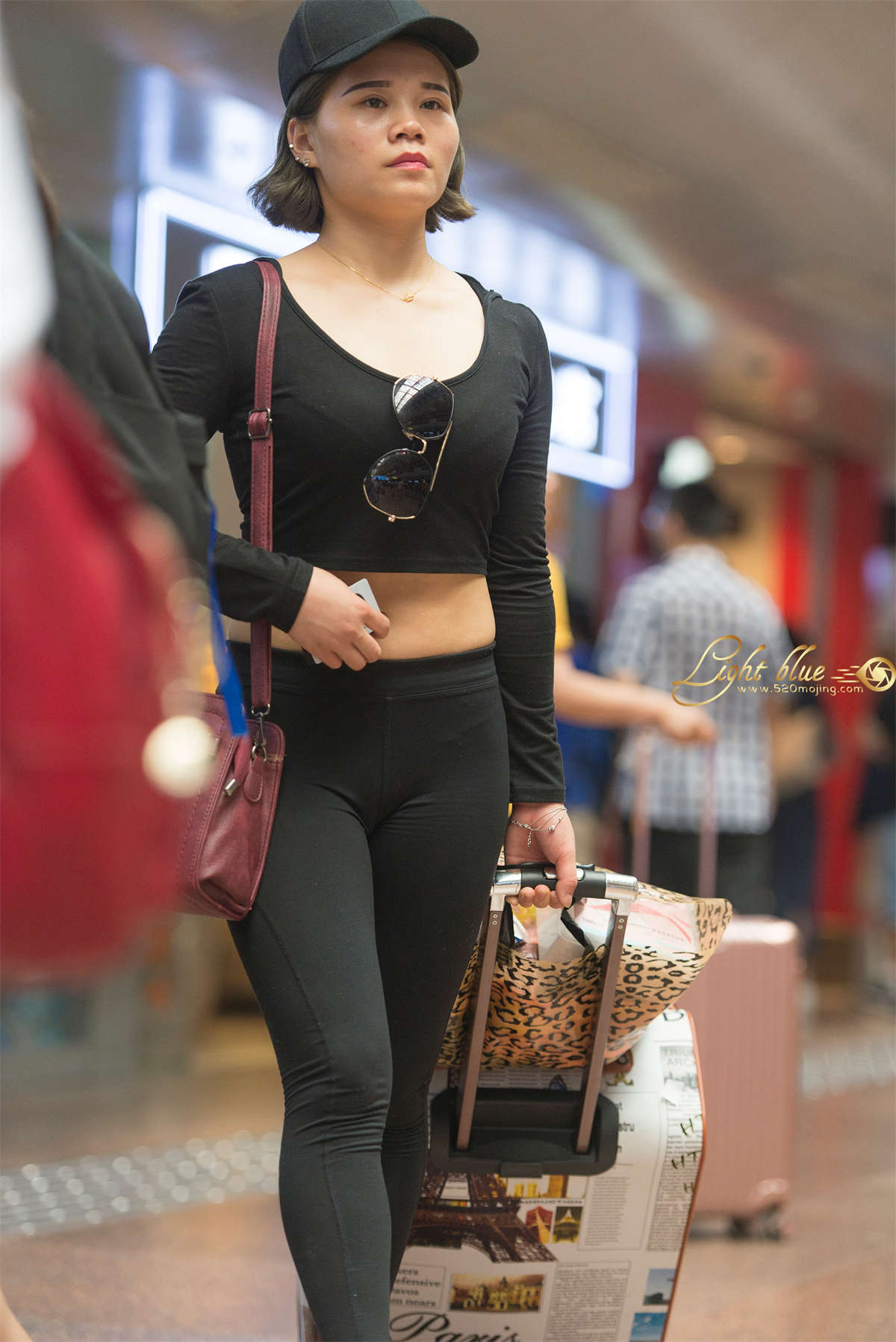 健身美女-日更街拍