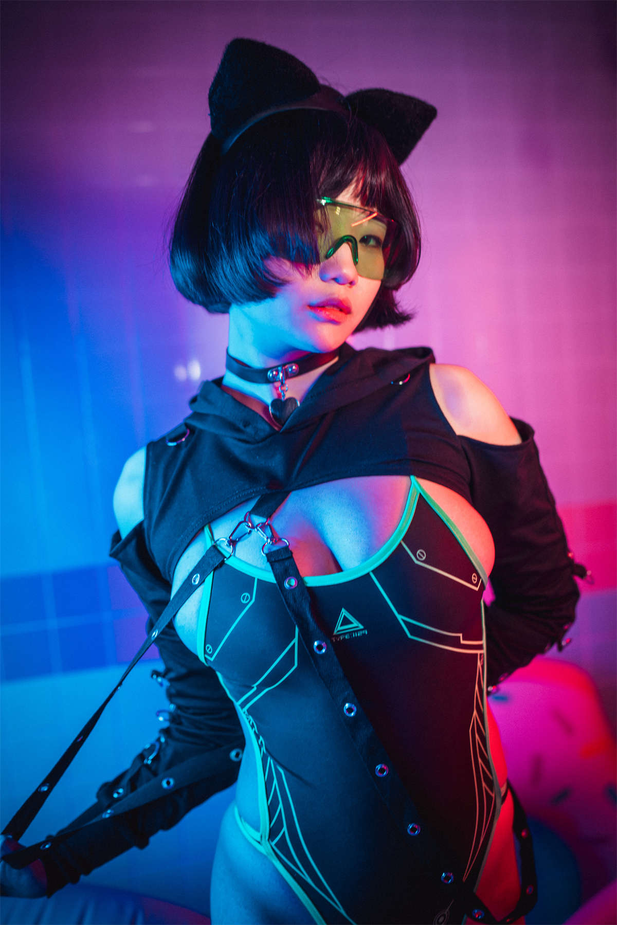 [DJAWA] Mimmi – Cyberpunk Girl-日更街拍