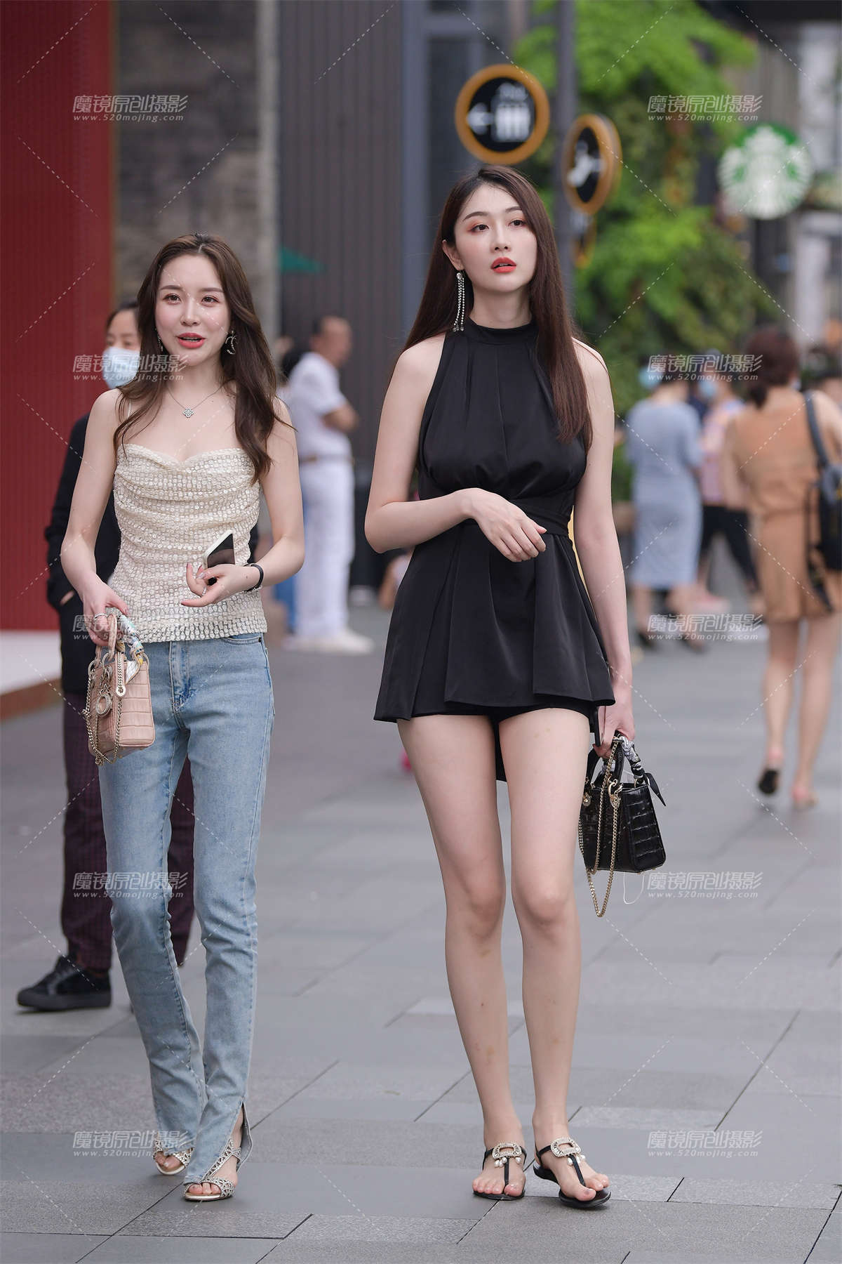 长腿美女-日更街拍