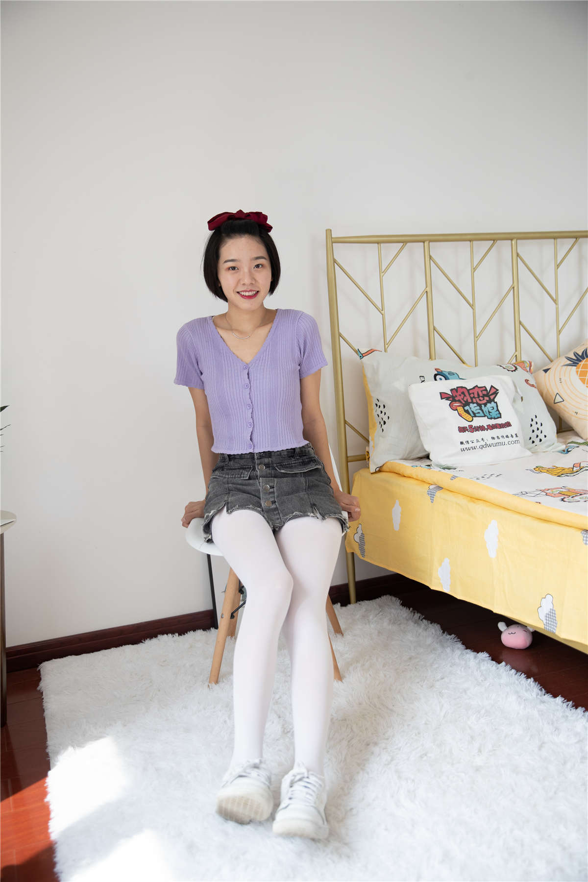 图片[2]-物恋传媒534期：小飞-紫色太阳雨-日更街拍