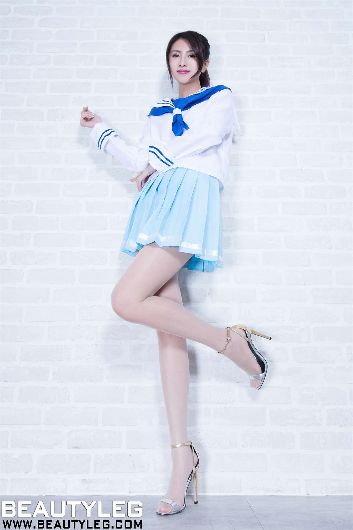 图片[2]-Beautyleg 2017.04.17 NO.1437 Vicni-日更街拍