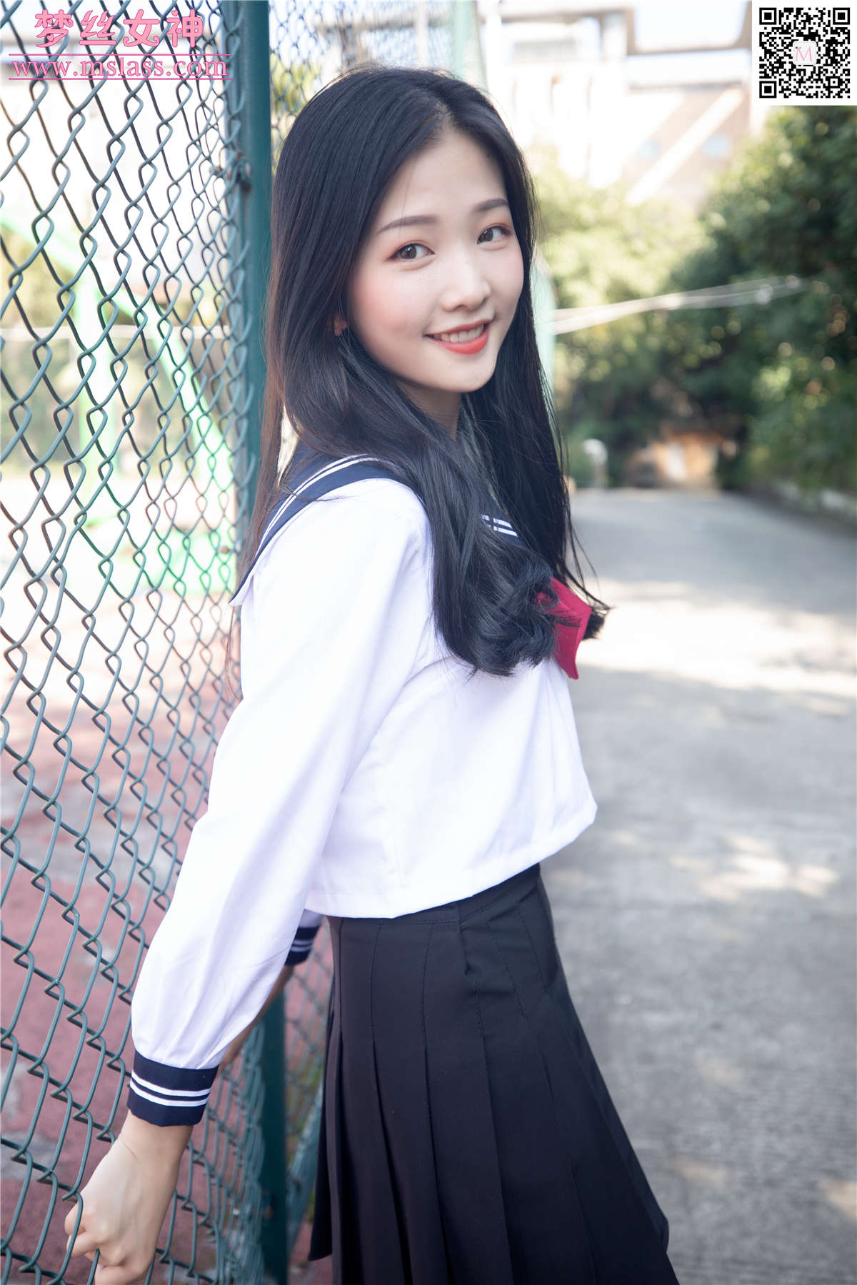 图片[2]-2019.10.28 张芷馨 爱笑的少女-日更街拍