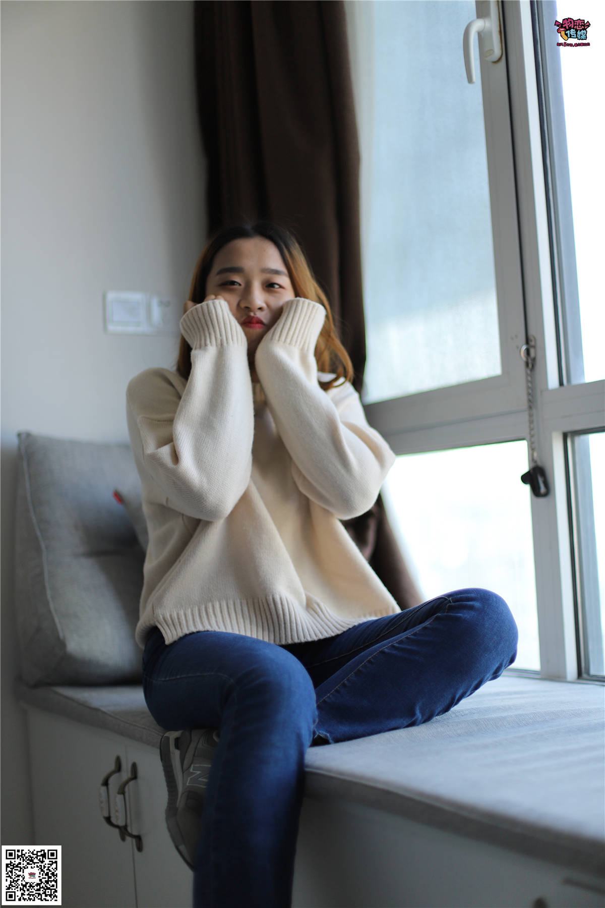 图片[2]-物恋传媒No.006期：小七-纯纯的大二女生-日更街拍