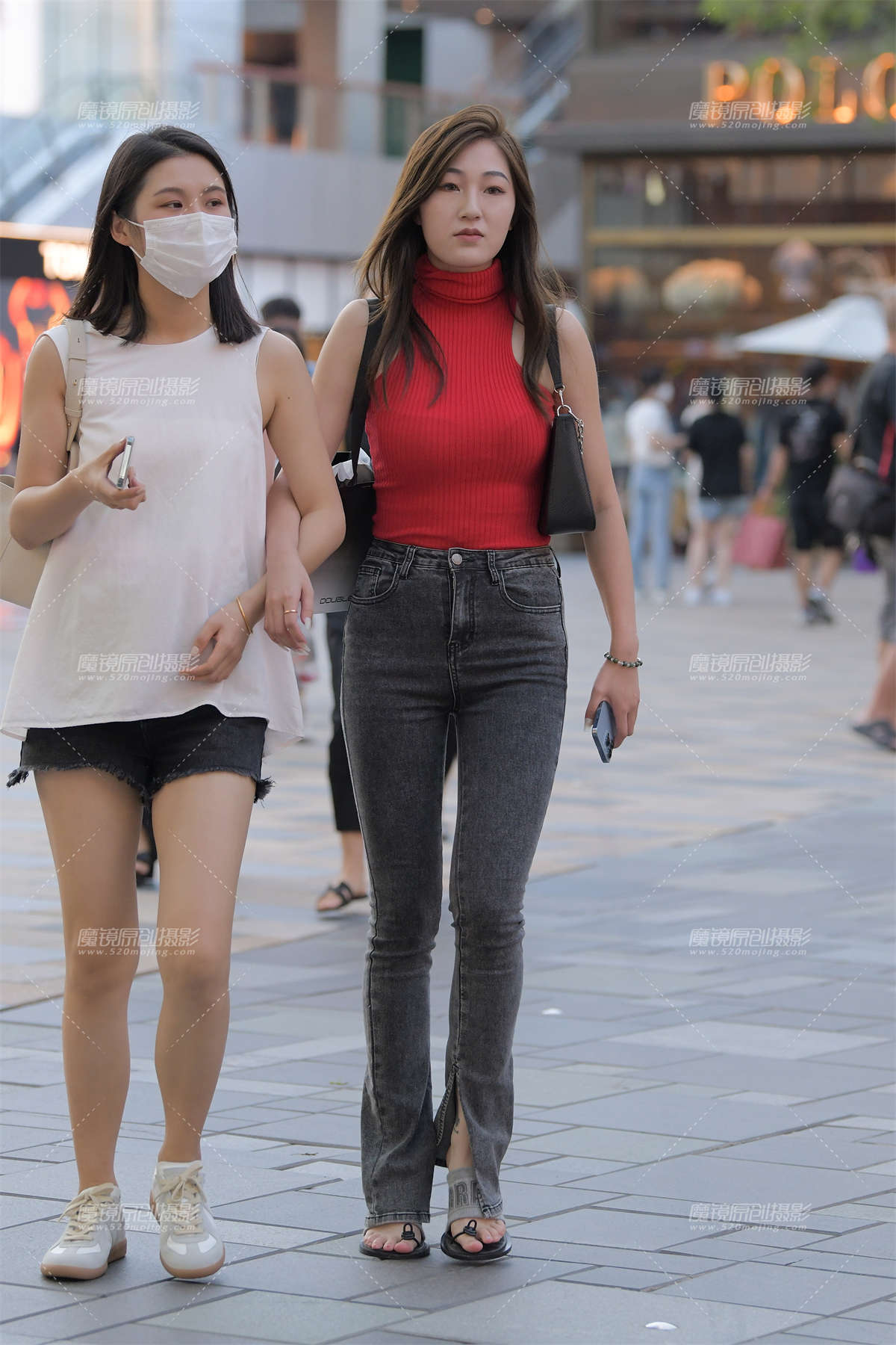 红衣牛仔-日更街拍