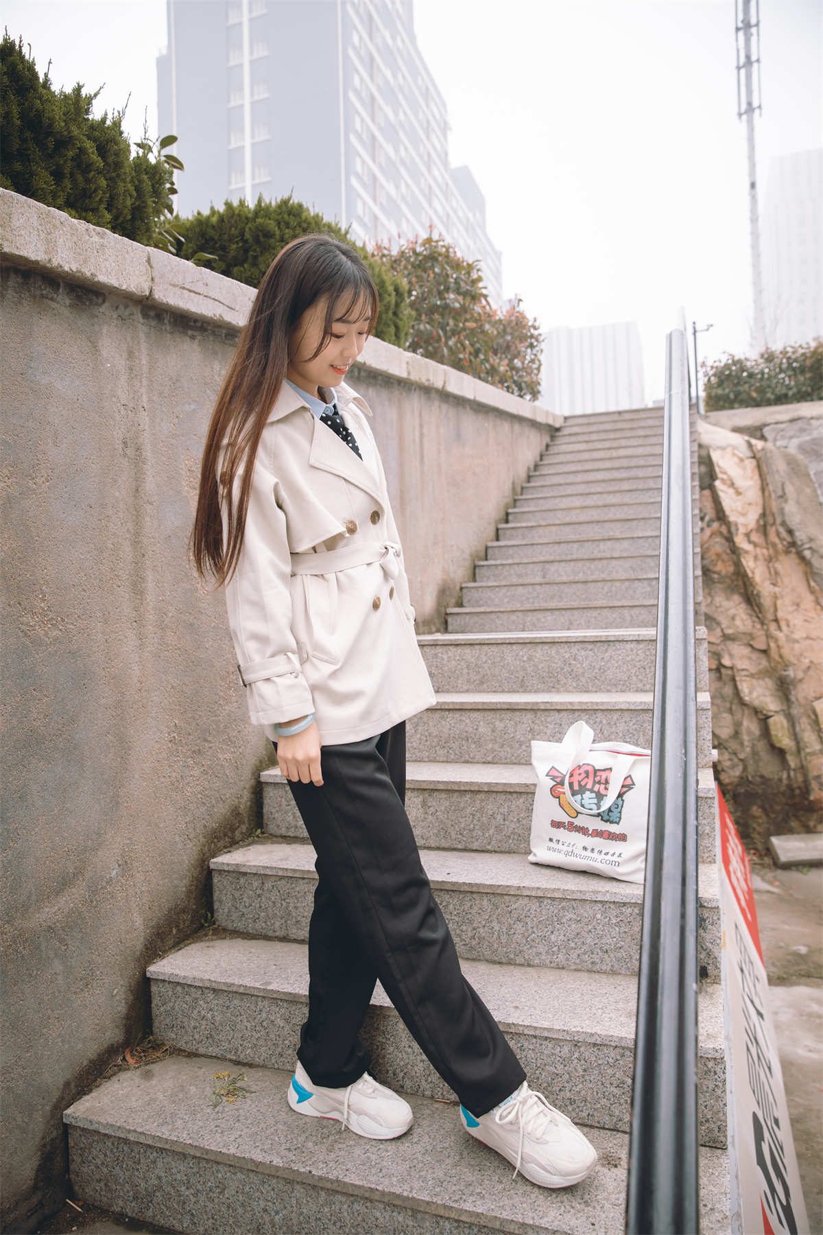 图片[2]-物恋传媒 NO.730期 喵喵-春雨潇潇-日更街拍