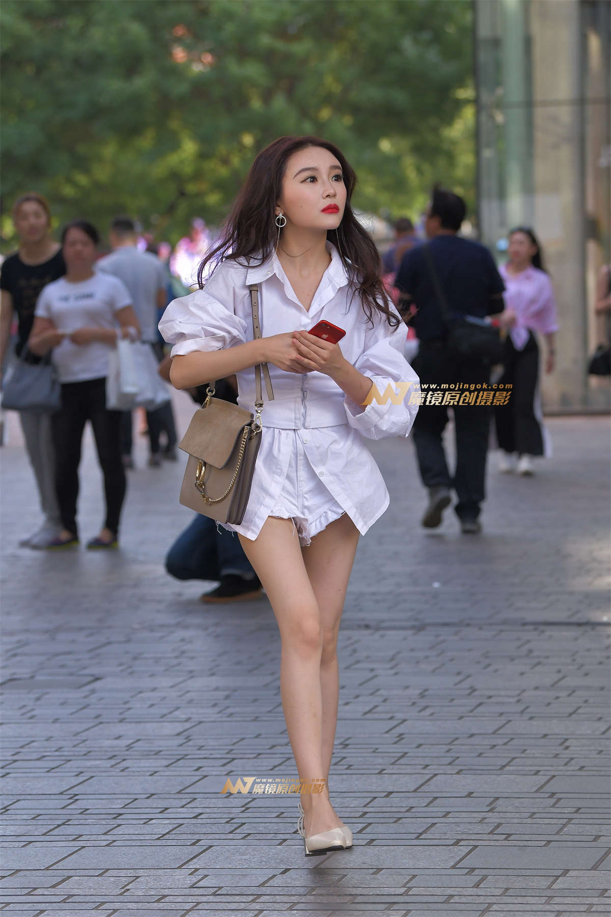 【红石赛贴】白衣天使-日更街拍