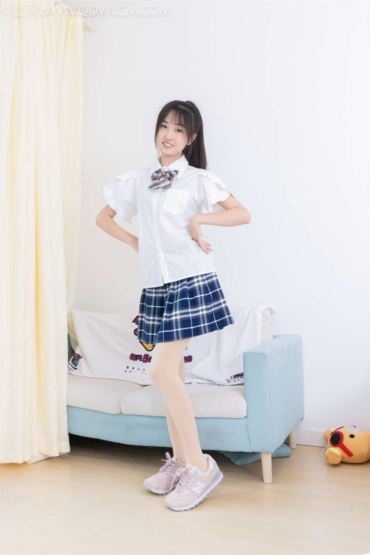 图片[2]-物恋传媒 NO.2114 嘉木-校园时光-日更街拍