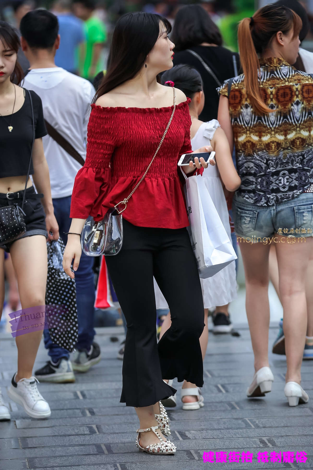 图片[2]-李欢原创-黑裤，美女（13P）-日更街拍