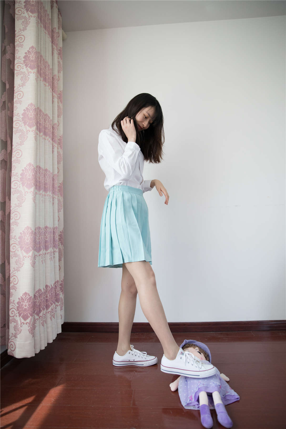 图片[2]-物恋传媒364期：猫耳-梦幻薰衣草-日更街拍