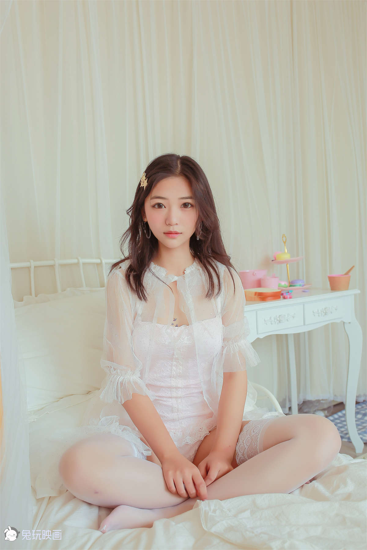 兔玩映画 B91.006 睡衣少女插图1