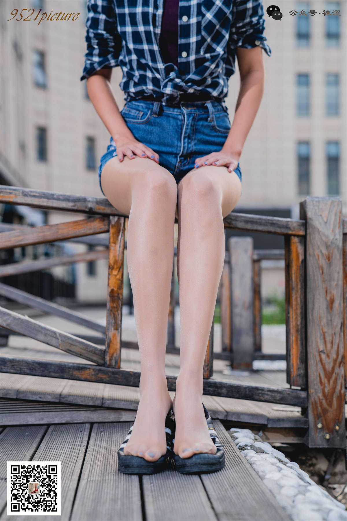 图片[2]-袜涩写真 VOL.012 运动风，油亮丝-日更街拍