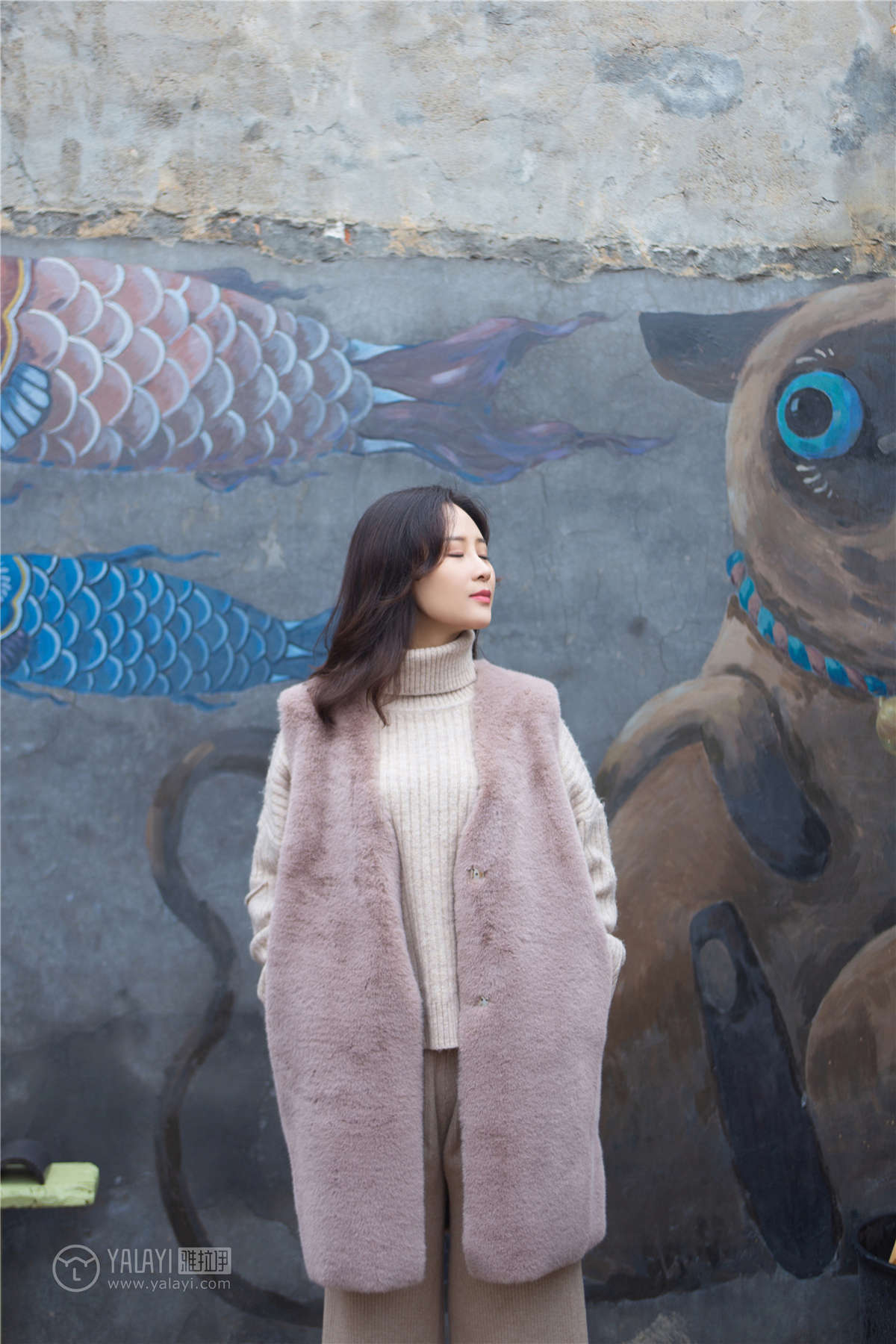 图片[2]-YALAYI雅拉伊 NO.151 旅行日记 毛毛-日更街拍