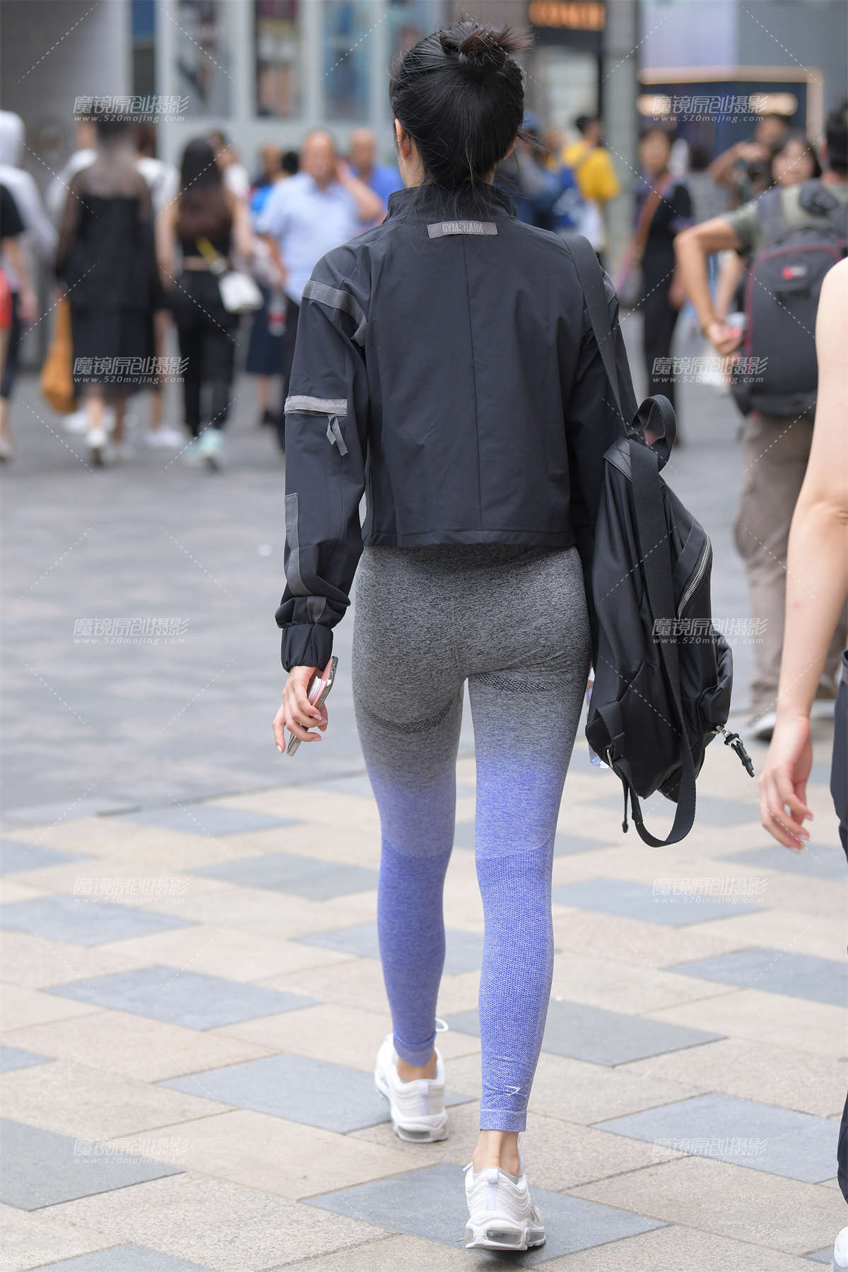 图片[2]-【红石赛帖】紧身瑜伽美女-日更街拍