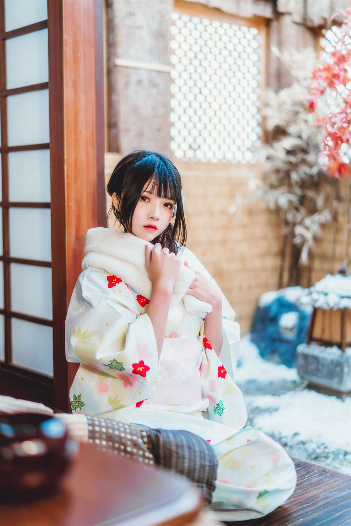 图片[2]-喵糖映画 VOL.234 和服少女-日更街拍