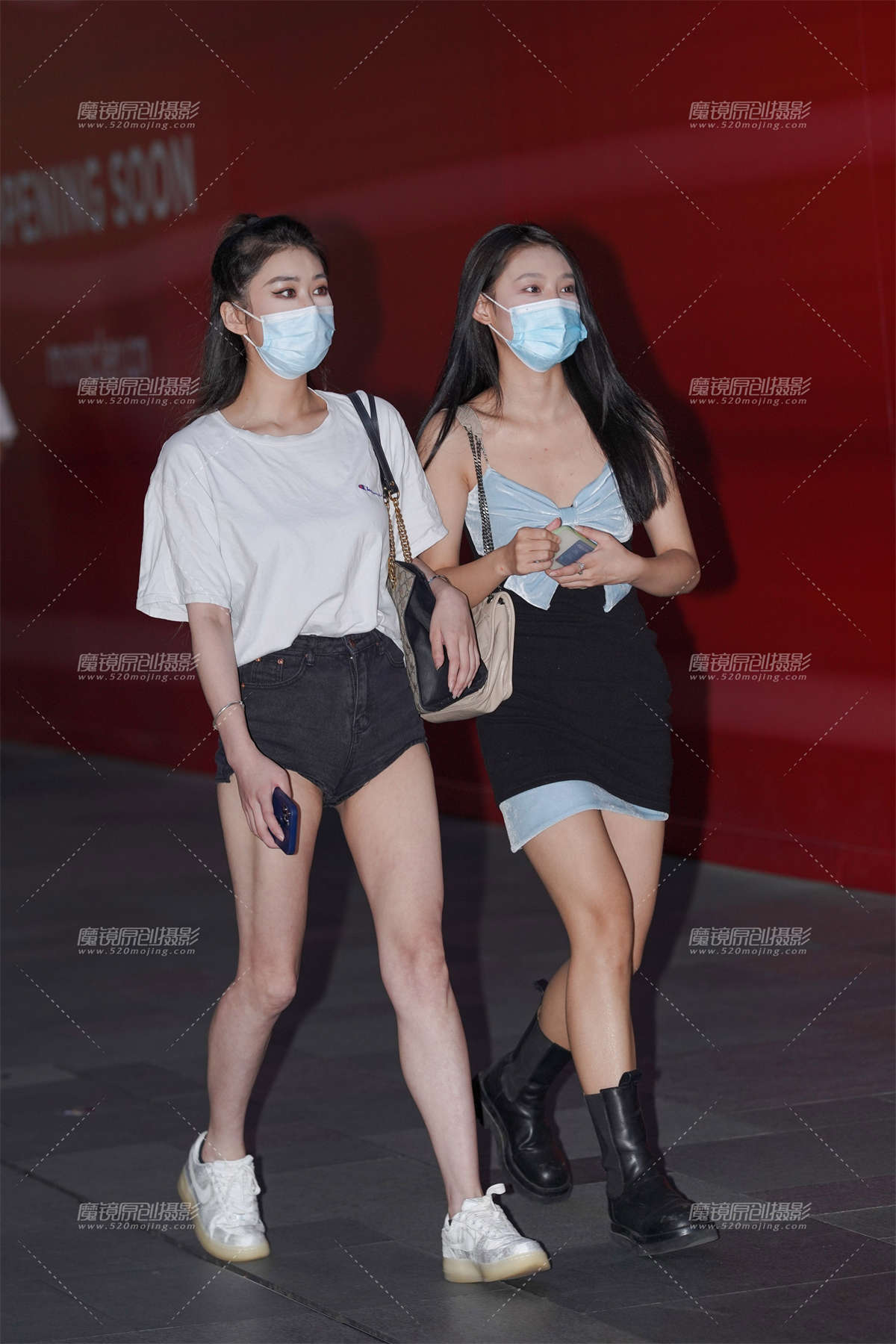 热裤大长腿-日更街拍