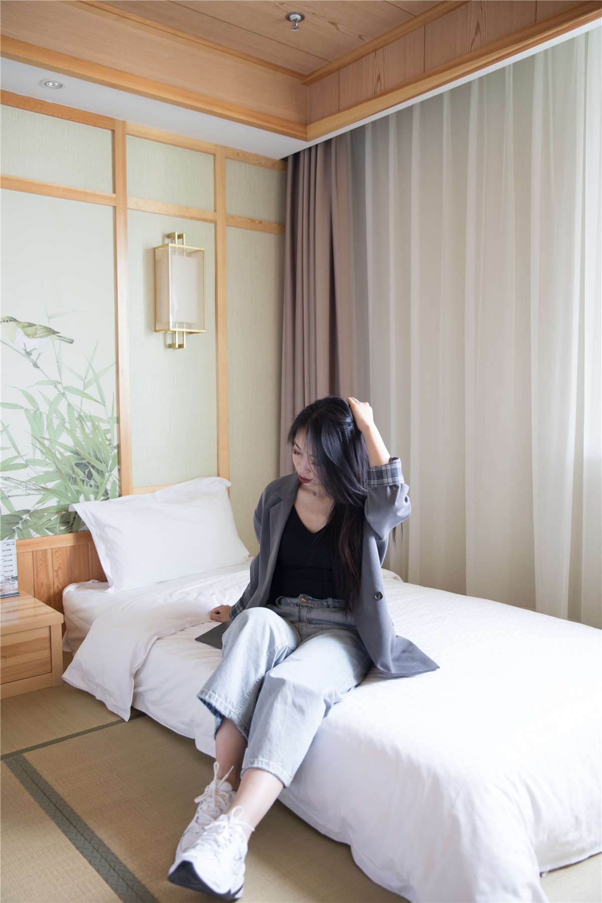 图片[2]-物恋传媒No.155期：璐璐-舞蹈系女生的运动风-日更街拍