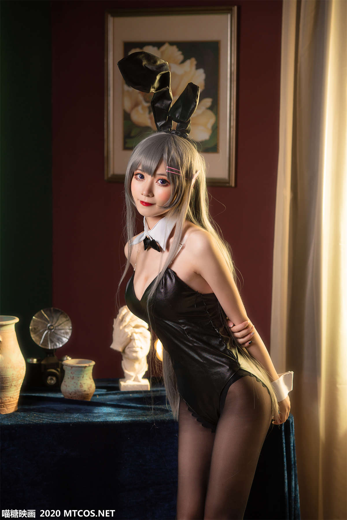 图片[2]-喵糖映画 TML.005 麻衣兔女郎-日更街拍