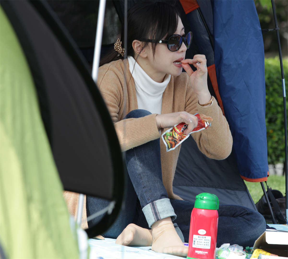 踏青公园街拍系列No.387 新鲜四组混发出炉-日更街拍