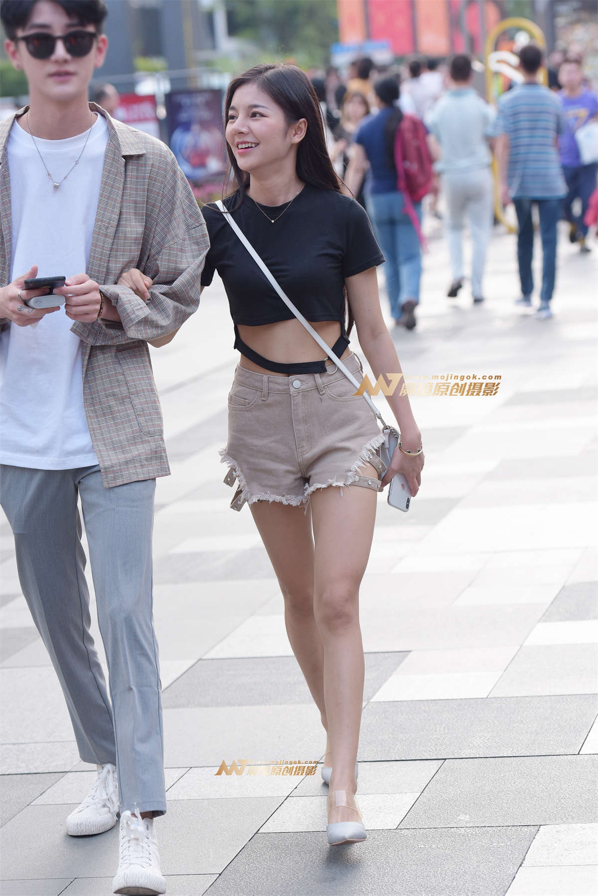 长腿美女-日更街拍