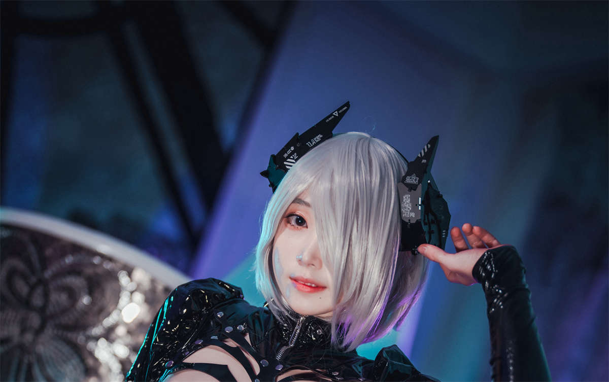 图片[2]-[DJAWA] BamBi – Succubus 2B-日更街拍