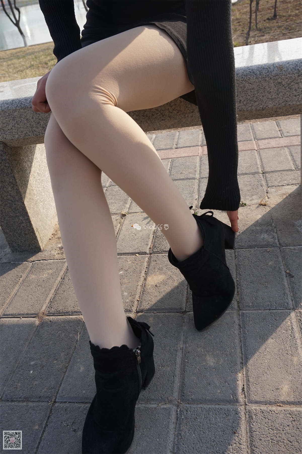 图片[2]-SIEE丝意 NO.063 安安 肉丝 清浅流年-日更街拍